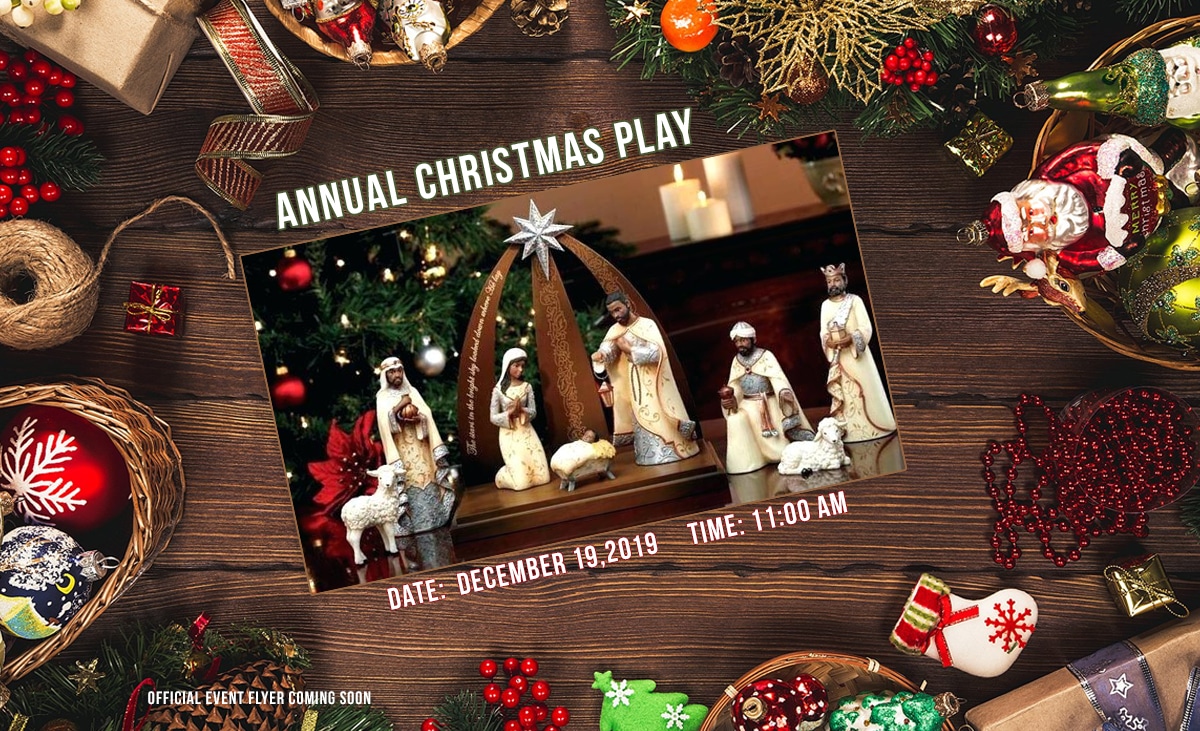 Christmas play on words flyers